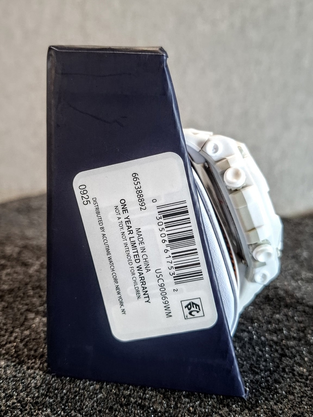 U.S. Polo Assn. White Digital Sports Watch with LCD Display - Picture 3 of 6